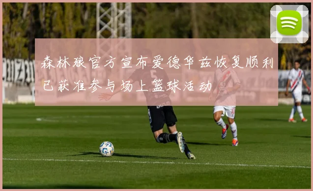 森林狼官方宣布爱德华兹恢复顺利已获准参与场上篮球活动